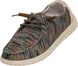 Norty Boys 11-4 Green Laceup Canvas Boat Shoes